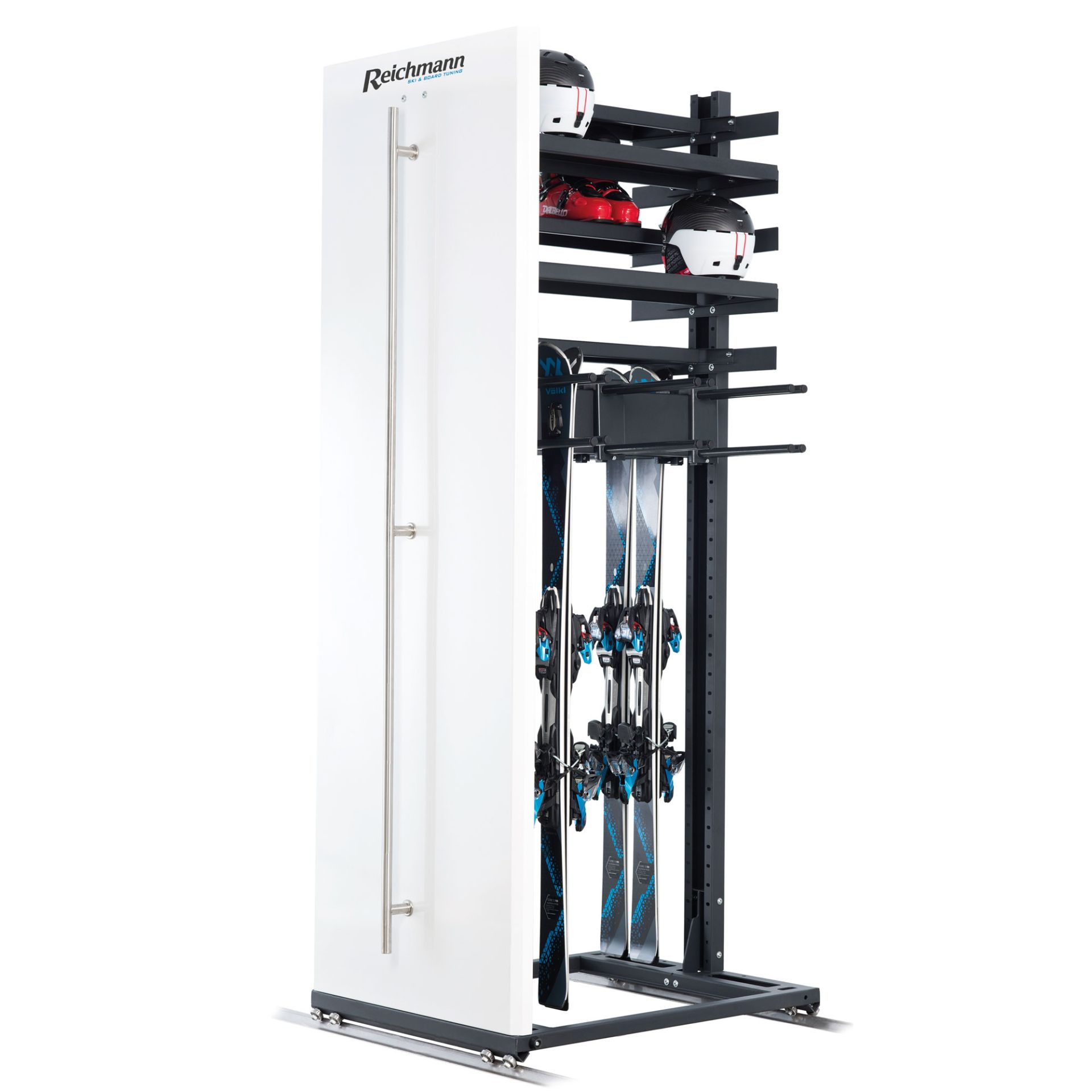 Mix Rack - ski rack with helmet storage